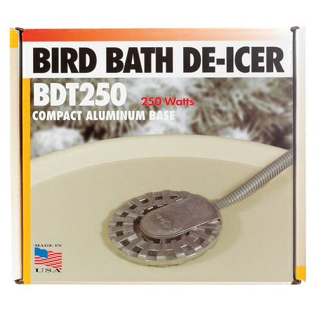 ALLIED PRECISION Bird Bath De-Icer 250W BDT250